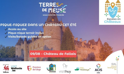 Escales en châteaux : Château de Fallais