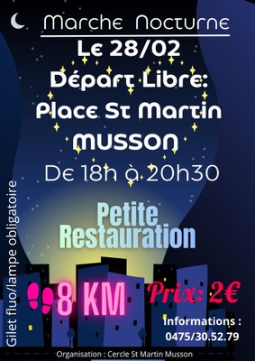 Image de l'événement Marche nocturne