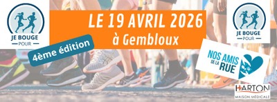 Image de l'événement Semi, joggings et marches champêtres : Je bouge pour Nos Amis de la Rue ! - Gembloux