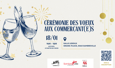 Image de l'événement Cérémonie des Voeux aux Commerçant(e)s
