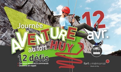 Image de l'événement Journée AVENTURE au Fort de Huy - Huy