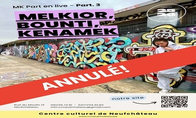 Image de l'événement MK part en live / RAP - Grandvoir