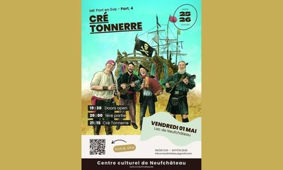 Image de l'événement MK Part en Live : Cré Tonnerre - Neufchâteau