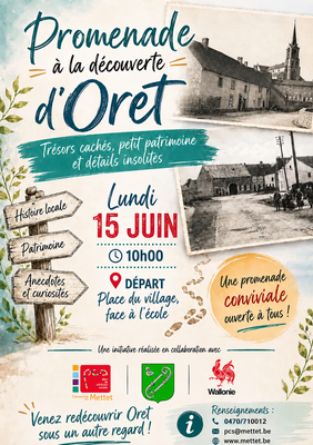 Balade à la Découverte d'Oret