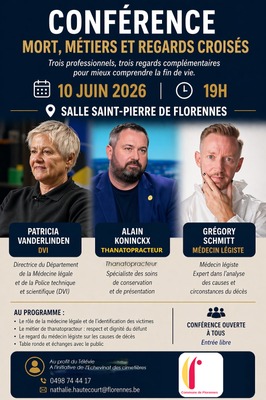 Conférence - Mort, métiers et regard croisés