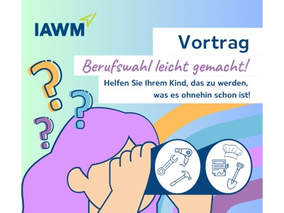 Image de l'événement IAWM: Vortrag 'Berufswahl leicht gemacht' - St.Vith