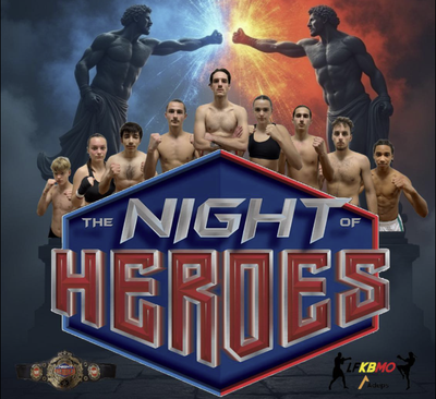 Image de l'événement Gala international de kick boxing - The night of heroes - Trooz