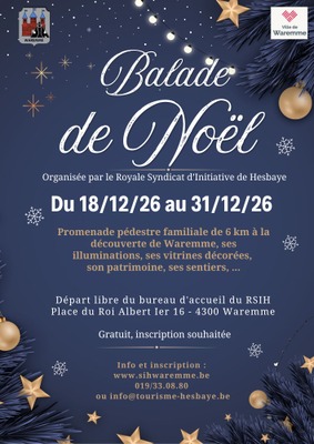 Image de l'événement Balade de Noël du RSIH