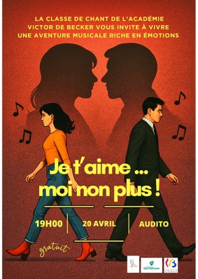 Image de l'événement Je t'aime... moi non plus - Gembloux