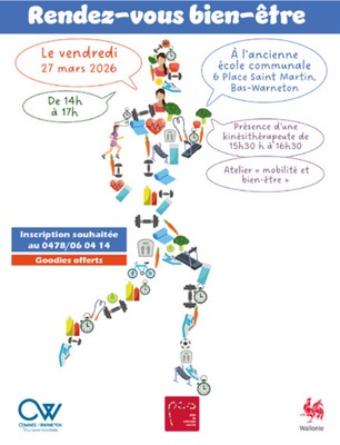 Image de l'événement 𝐑𝐞𝐧𝐝𝐞𝐳-𝐯𝐨𝐮𝐬 𝐛𝐢𝐞𝐧-𝐞̂𝐭𝐫𝐞 𝐝𝐮 𝐦𝐨𝐢𝐬 𝐝𝐞 𝐦𝐚𝐫𝐬 – 𝐏𝐥𝐚𝐧 𝐝𝐞 𝐂𝐨𝐡𝐞́𝐬𝐢𝐨𝐧 𝐒𝐨𝐜𝐢𝐚𝐥𝐞 (𝐏𝐂𝐒) - Warneton