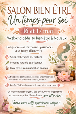 Image de l'événement Salon bien-être "un temps pour soi" - Anhée