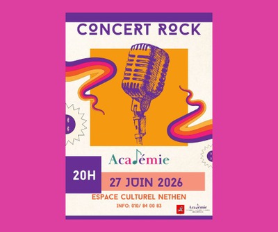Image de l'événement Concert rock de l'Académie