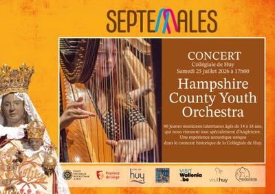 Image de l'événement SEPTENNALES 2026 - Hampshire County Youth Orchestra - Collégiale - Huy