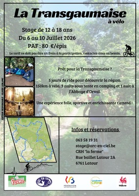 Transgaumaise à vélo