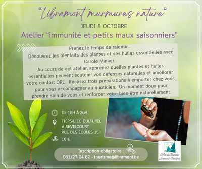 Atelier déconnexion “immunité et petits maux saisonniers”