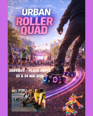 Urban Roller Quad à la Place Verte
