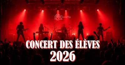 Concert des élèves de l'Atelier Rock