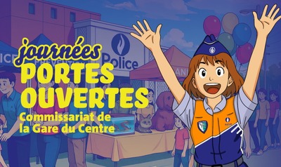 Journées portes ouvertes au Commissariat de la Gare du Centre