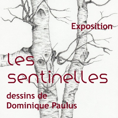 Exposition "Les sentinelles", dessins de Dominique Paulus | Land Art Nassogne