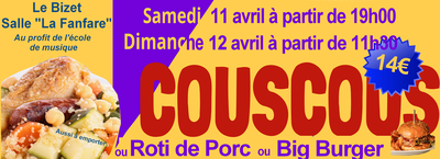 Image de l'événement Repas de la Royal Fasam Orchestra - Le Bizet