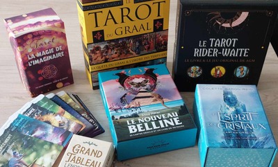 Tarots, cristaux et cie