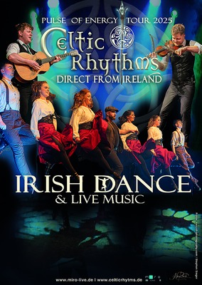 Image de l'événement CELTIC RHYTHMS direct from Ireland Irish dance Show &Live Music