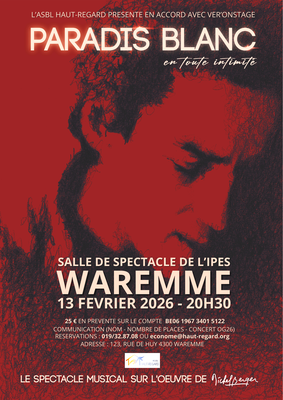 Image de l'événement Concert paradis blanc" Hommage à l'oeuvre de Michel Berger