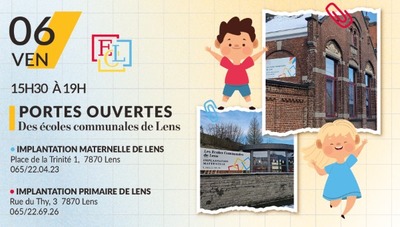 Image de l'événement Portes ouvertes des écoles communales de Lens