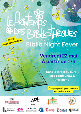 [Bibliothèques] Printemps des Bibliothèques - Biblio Night Fever
