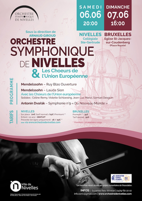 Concert de l’Orchestre Symphonique de Nivelles & Les Choeurs de l'Union Européenne