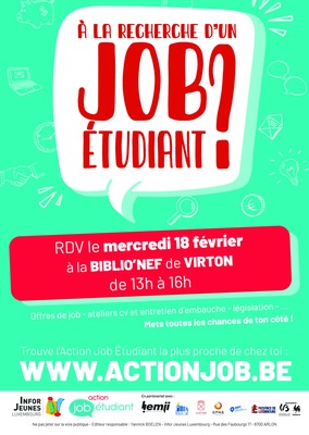 Image de l'événement Action Job Etudiant