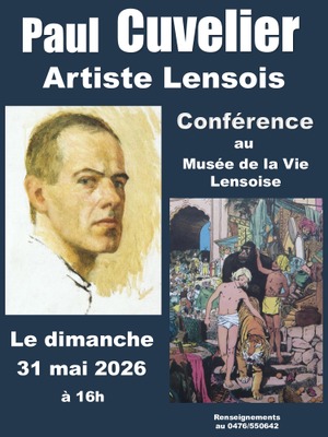 Conférence donnée sur Paul Cuvelier