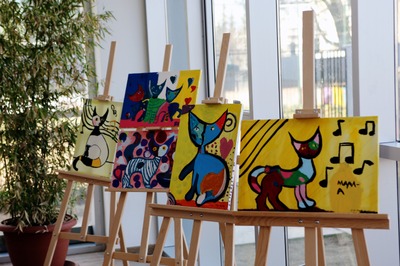 Vernissage de l'exposition de la Palette