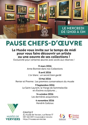Image de l'événement Pause Chefs-d'œuvre