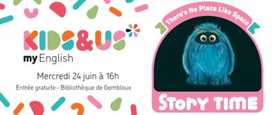 Story time par Kids&us à la bibliothèque