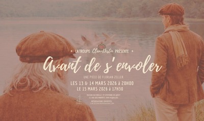 Image de l'événement THÉÂTRE : L'émotion s'invite chez nous avec "Avant de s'envoler" ! - Asquillies