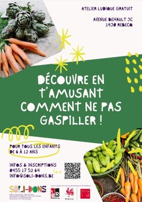 Image de l'événement Atelier Soli-Dons - Rebecq