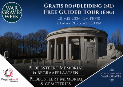 Visite du mémorial de Ploegsteert et des cimetières environnants