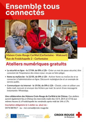Image de l'événement Ateliers numériques - Cerfontaine