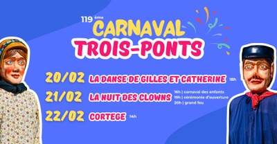 Image de l'événement Le 119ème carnaval de Trois-Ponts | Du 20 au 22 février 2026