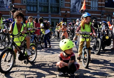 Kidical Mass à Rixensart - 1re édition d’une balade à vélo festive pour les enfants !