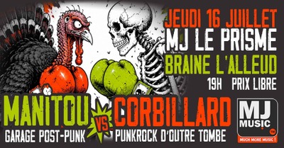 Concert punk à Braine-l'Alleud