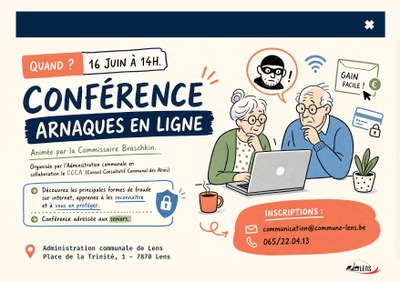 Conférence arnaques en ligne