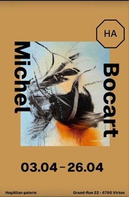 Image de l'événement EXPO MICHEL BOCART (galerie HugAllan) à Virton. - Bleid