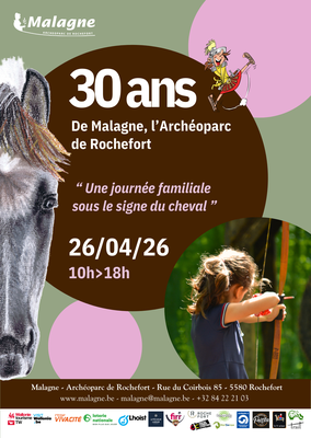 Image de l'événement 30 ans de Malagne, sous le signe du cheval - Rochefort