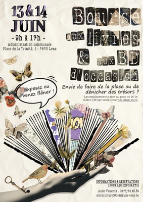 Bourse aux livres et aux BD d'occasion