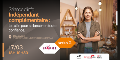 Image de l'événement Séance d’info – Indépendant complémentaire : les clés pour se lan...