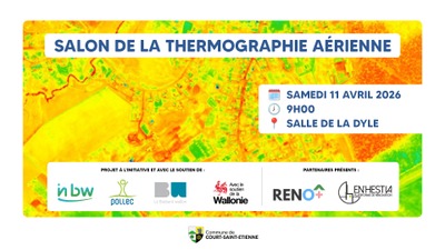Image de l'événement Salon de restitution de la thermographie aérienne - Court-Saint-Etienne