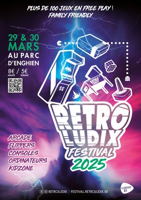 Image de l'événement Retroludix festival - Enghien