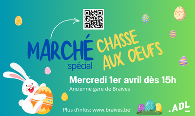 Image de l'événement Marché spécial chasse aux œufs. - Braives